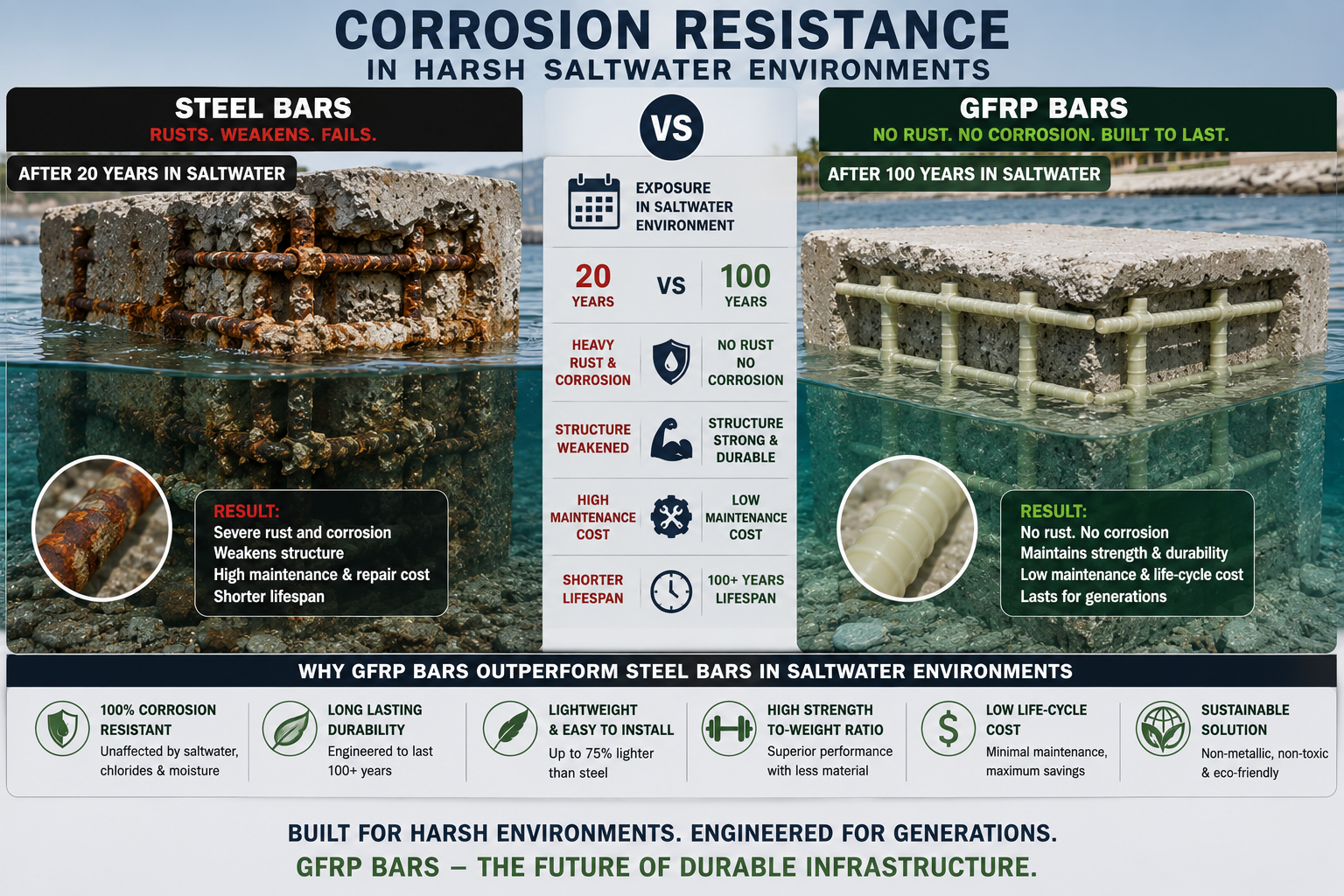 Corrosion Resistance in Harsh Saltwater Environments